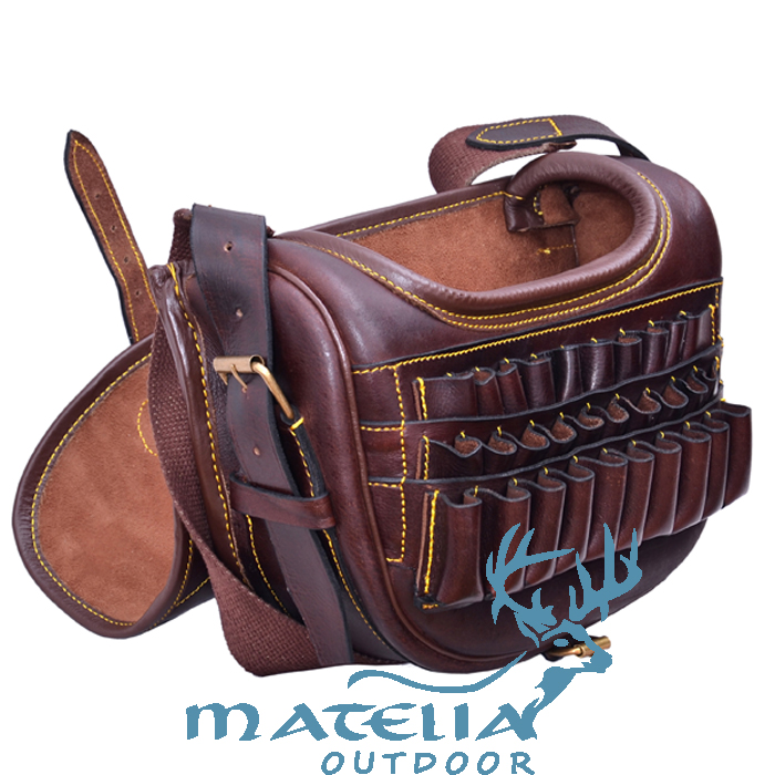 Leather Loader Cartridge Bag